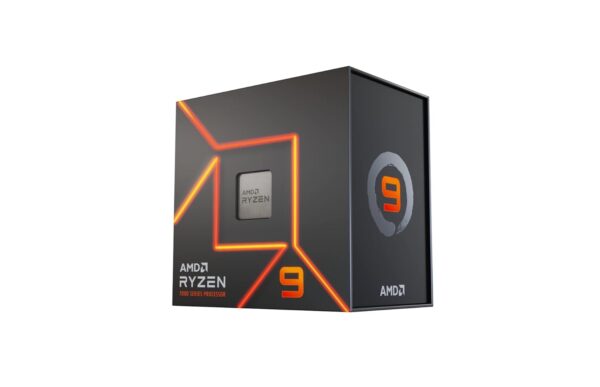 AMD 7000 Series Ryzen 9 7900X Desktop Processor 12 cores 24 Threads 76 MB Cache 4.7 GHz Up to 5.6 GHz Socket AM5, 600 Series Chipset
