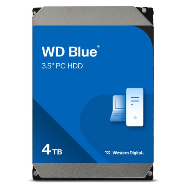 Western Digital Blue 4TB 3.5inch SATA 6 Gb/s Hard Drive 5400 RPM