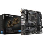 Gigabyte B760M DS3H AX (Wi-Fi) Motherboard, mATX -- Supports 13th and 12th Generation Intel® Core™, Pentium® Gold, Celeron® Processors, Socket LGA1700 -- DDR4