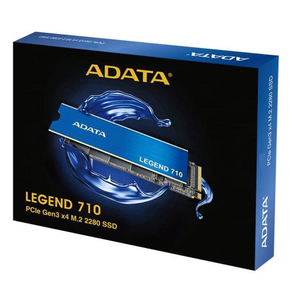 Adata Legend 710 M.2 NVMe PCIe Gen3 SSD Serise With Blue Heat Plate