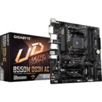 Gigabyte AMD B550 Ultra Durable Motherboard with Pure Digital VRM Solution, PCIe 4.0 x16 Slot, Dul PCIe 4.0/3.0 M.2 Connectors