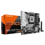 GIGABYTE B850M FORCE WIFI6E V2 WIFI6E AMD AM5 Motherboard, mATX, DDR5, 2X M.2, PCIe 5.0, USB-C, WIFI6E, 2.5GbE LAN