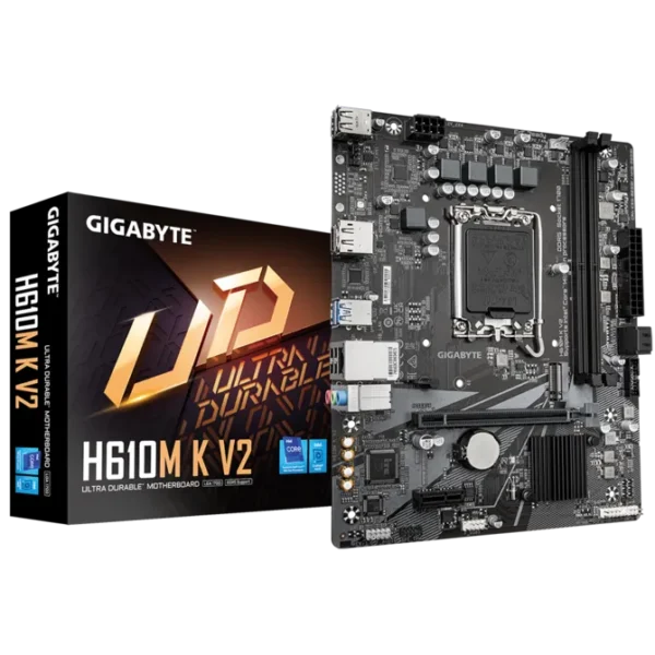 GIGABYTE H610M K V2 DDR4 LGA 1700Socket M-ATX Intel H610 Chipset DDR4 Motherboard