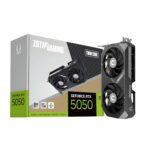 ZOTAC Gaming GeForce RTX 5050 Twin Edge Graphics With Card 8GB, GDDR6, DLSS 4 & 2560 CUDA Cores