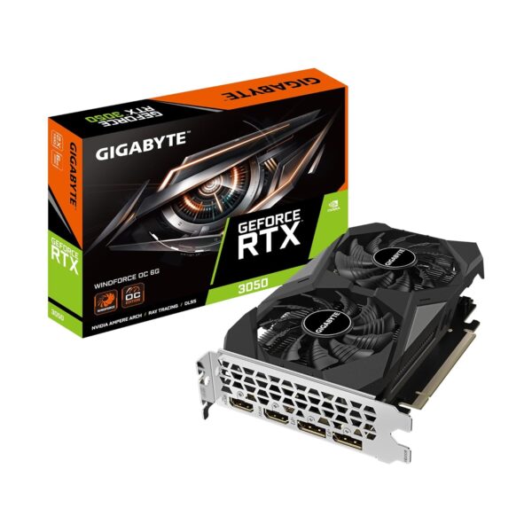 Gigabyte GeForce RTX 3050 WINDFORCE OC 6GB GDDR6 Graphics Card