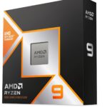 AMD Ryzen 9 9900X3D Desktop Processor with Integrated Radeon Graphics, 12 cores 24 Threads 128MB Cache Base Clock 4.4 GHz Up to 5.5GHz AM5 Socket System Memory DDR5 Up to 5600 MT/s
