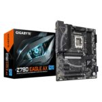 GIGABYTE Z790 Eagle AX ATX Motherboard - Supports Intel Core 14Th Gen Cpus, 12+1+1Phases Digital VRM, Up To 7600Mhz DDR5 (OC), 3Xpcie 4.0 M.2, Wi-Fi 6E, 2.5Gbe LAN, USB 3.2 Gen 2