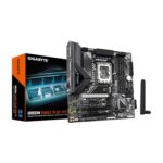 GIGABYTE B860M Eagle Plus WIFI6E Motherboard, mATX -- Supports Intel® Core™ Ultra processors (Series 2), Socket LGA 1851 -- DDR5