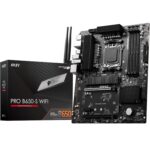 MSI PRO B650-S WiFi ProSeries Motherboard, ATX -- Supports AMD Ryzen™ 9000 / 8000 / 7000 Series Desktop Processors, Socket AM5 -- DDR5