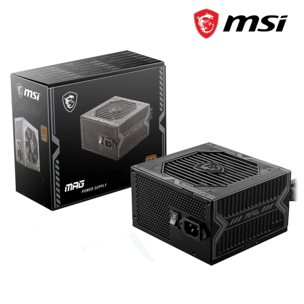 MSI MAG Series 80 Plus Bronze Certified Non-Modular Gaming Power Supply