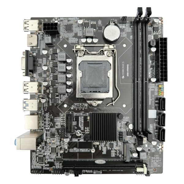ZEBRONICS H110M2 Micro-ATX Motherboard for LGA 1151 Socket, Supports Intel 6th, 7th, 8th & 9th Generation Processors, NVMe M.2 Slot, 5.1 Audio, DDR4