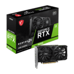 MSI GeForce RTX 3050 Ventus 2X 6GB GDDR6 PCI Express 4 Interface Dual Fan