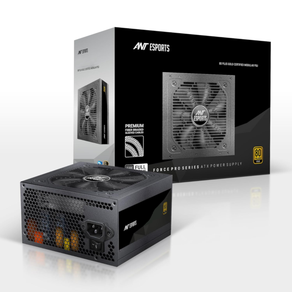 Ant Esports FG-V2 Series 80 Plus Gold Certified Full Modular ATX 3.1 Gaming Power Supply