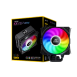 Ant Esports ICE- C612 Digital Single Tower 120mm ARGB Air Cooler with Temperature Display