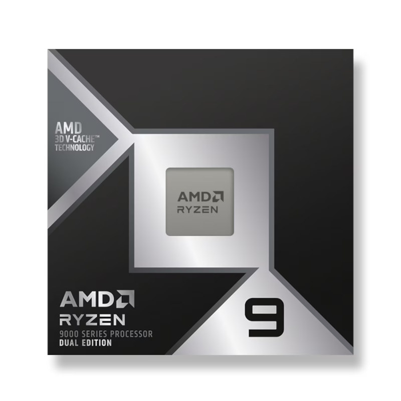 AMD Ryzen 9 9950X3D2 Dual Edition Desktop Processor with Radeon Graphics