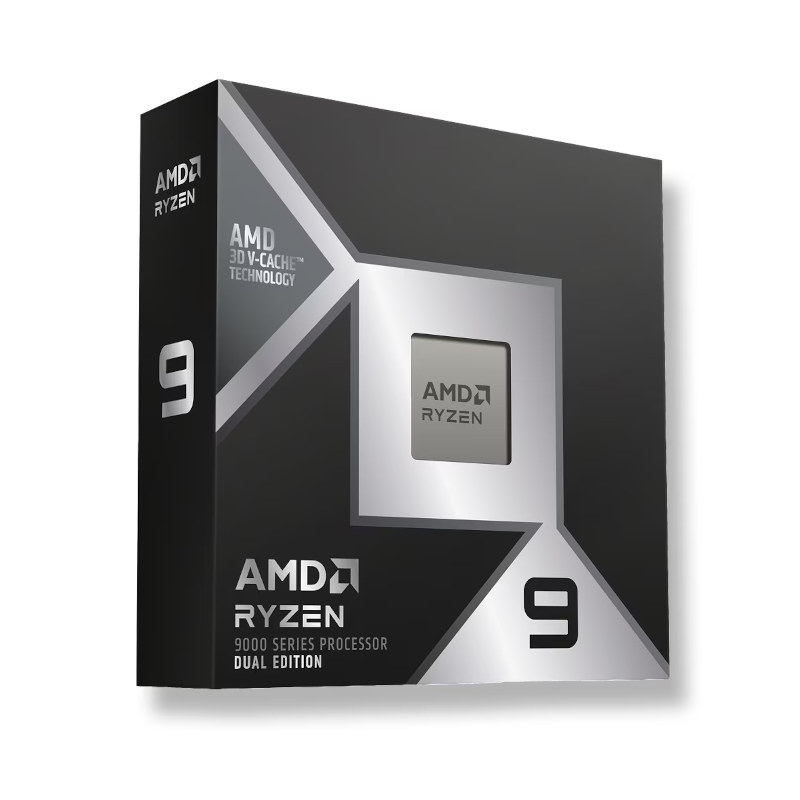 AMD Ryzen 9 9950X3D2 Dual Edition Desktop Processor with Radeon Graphics