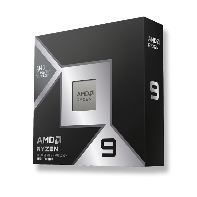 AMD Ryzen 9 9950X3D2 Dual Edition Desktop Processor with Radeon Graphics