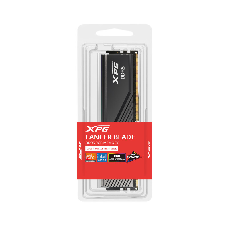 Adata XPG Lancer Blade RGB 16GB DDR5 6000MHz RAM - Black