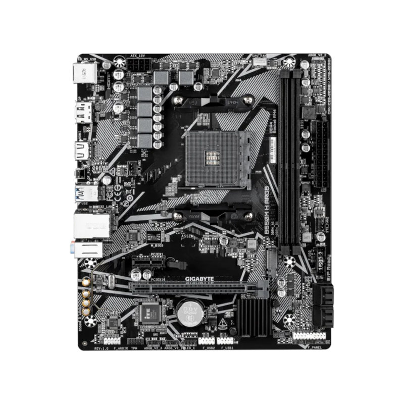 Gigabyte B550M H ARGB Motherboard
