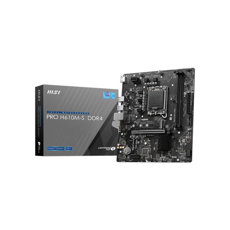MSI Pro H610M-S DDR4 Motherboard