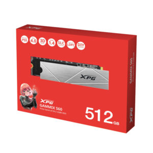 ADATA XPG GAMMIX S60 512GB PCIe Gen4 x4 NVMe M.2 SSD