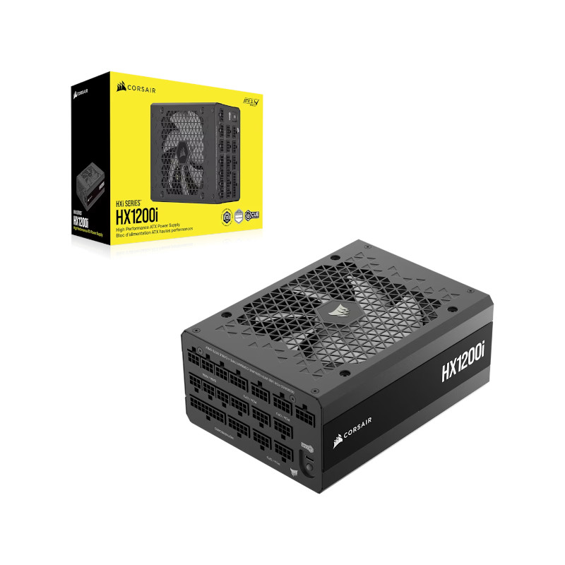Corsair HX1200i 1200W 80 Plus Platinum Fully Modular ATX 3.1 Power Supply