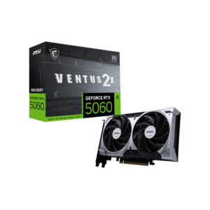 MSI GeForce RTX 5060 VENTUS 2X OC 8GB GDDR7 Graphics Card