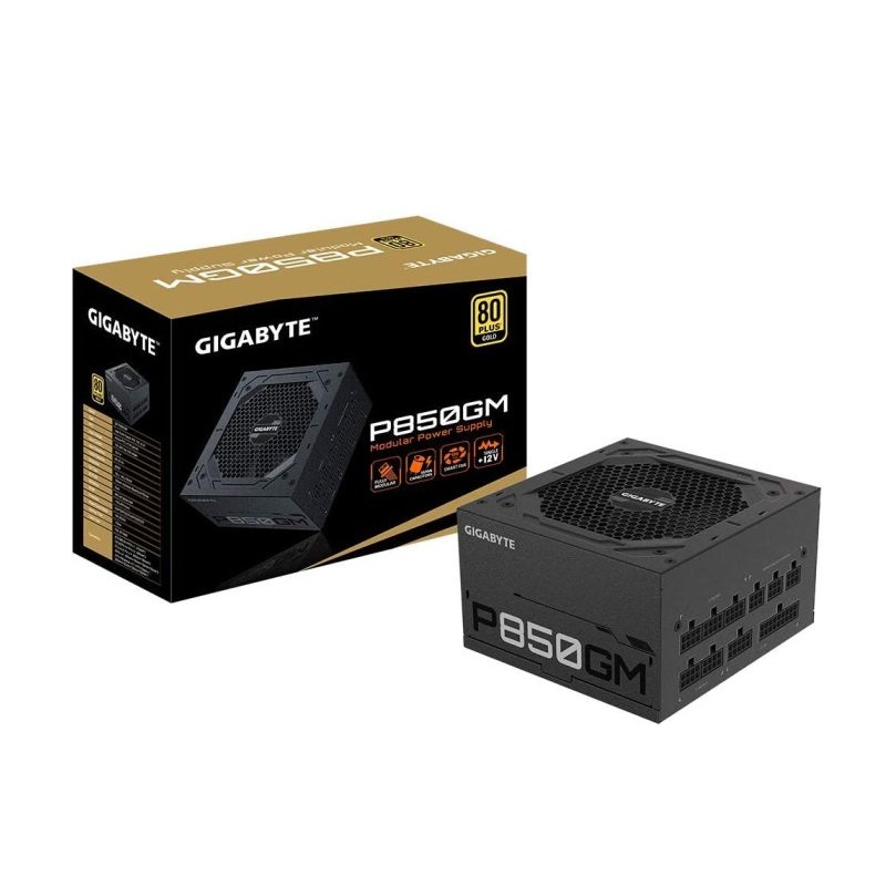 Gigabyte P850GM 850W 80 Plus Gold Fully Modular Power Supply