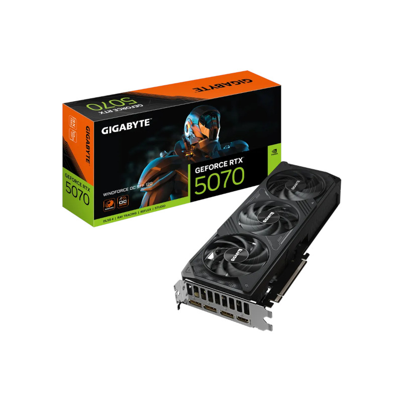 Gigabyte GeForce RTX 5070 Windforce OC SFF 12GB GDDR7 Graphics Card