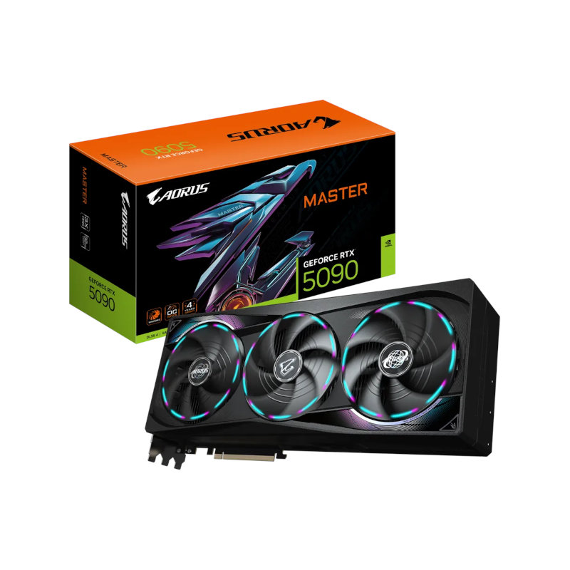 AORUS GeForce RTX 5090 MASTER 32GB GDDR7 Graphics Card