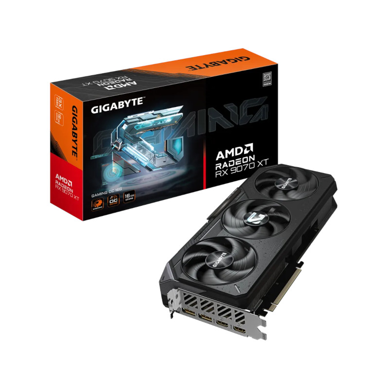 Gigabyte Radeon RX 9070 XT GAMING OC 16GB GDDR6 Graphics Card