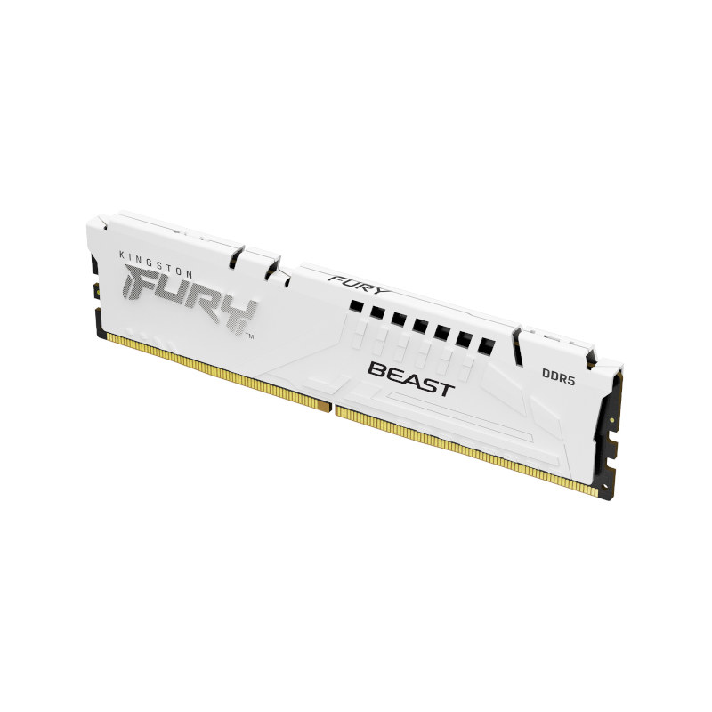 Kingston Fury Beast 16GB 5200MHz DDR5 RAM - White