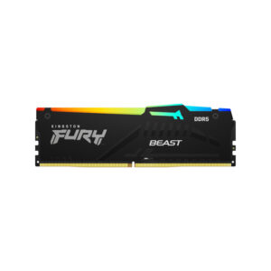Kingston Fury Beast RGB 32GB 6000MHz DDR5 CL36 RAM – Black