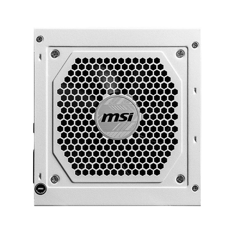 MSI MAG A850GL PCIe 5 White 850W 80 Plus Gold Fully Modular ATX 3.1 Power Supply