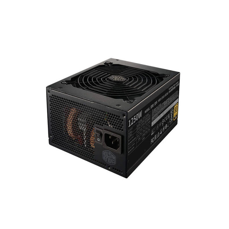 Cooler Master MWE Gold 1250 V2 ATX 3.0 Full Modular 1250W 80 Plus Gold Power Supply