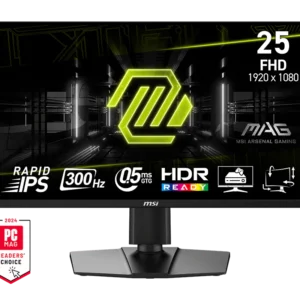 MSI MAG 255PXF 24.5 Inch FHD 300Hz Rapid IPS Gaming Monitor