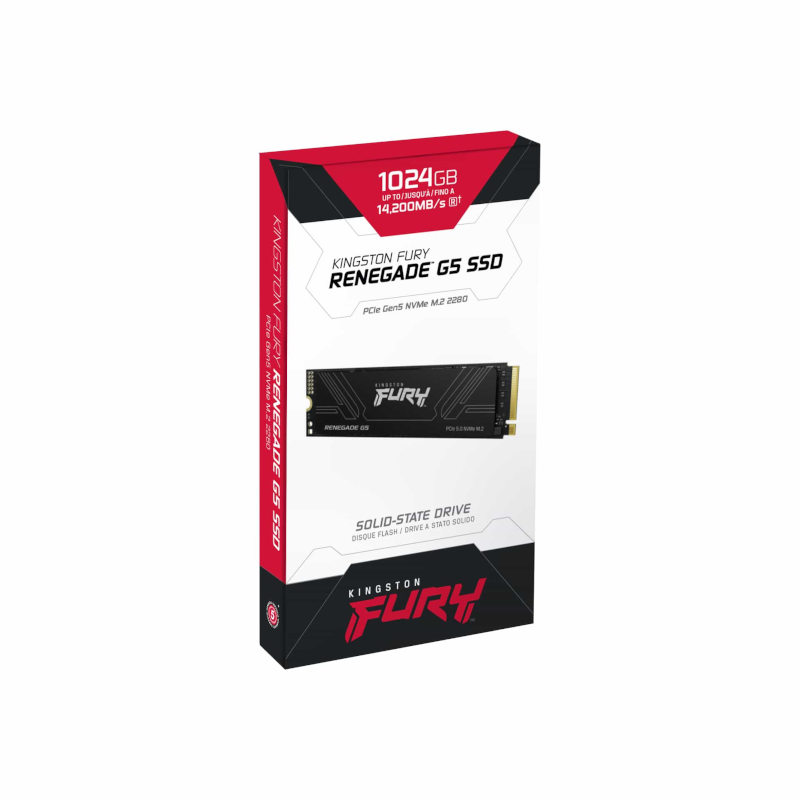 Kingston FURY Renegade G5 1TB PCIe 5.0 NVMe M.2 SSD
