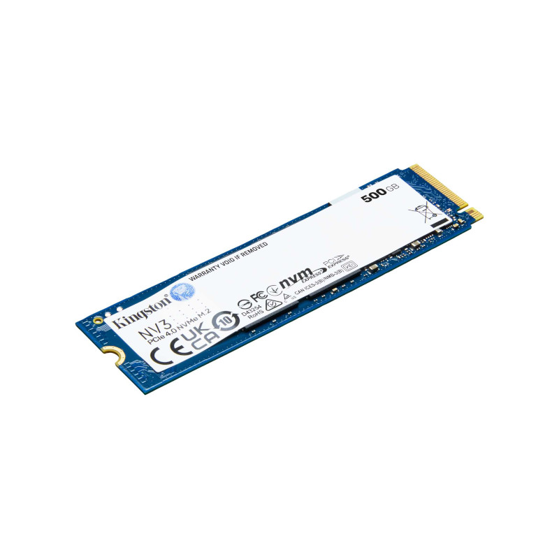 Kingston NV3 500GB PCIe 4.0 NVMe M.2 SSD