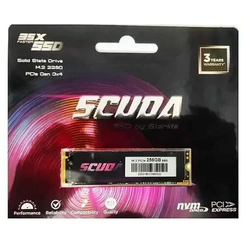 Scuda 256GB NVMe Gen3 SSD
