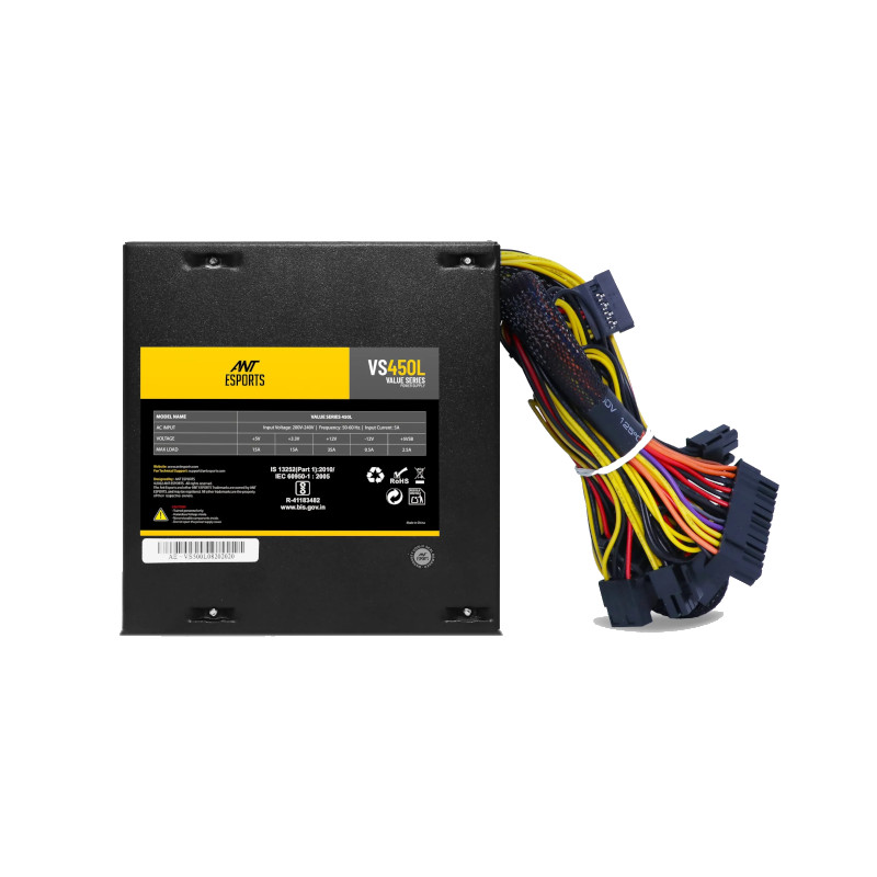 Ant Esports VS450L 450W Non-Modular Power Supply