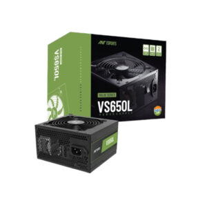 Ant Esports VS650L 650W Non-Modular Power Supply (Black)