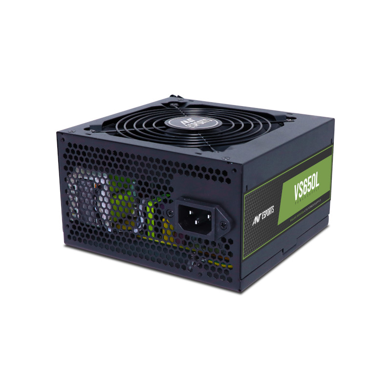 Ant Esports VS650L 650W Non-Modular Power Supply (Black)