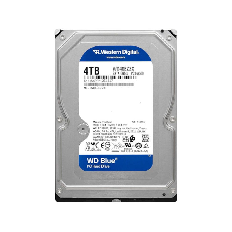 WD Blue 4TB SATA 3.5-Inch Internal Desktop Hard Drive