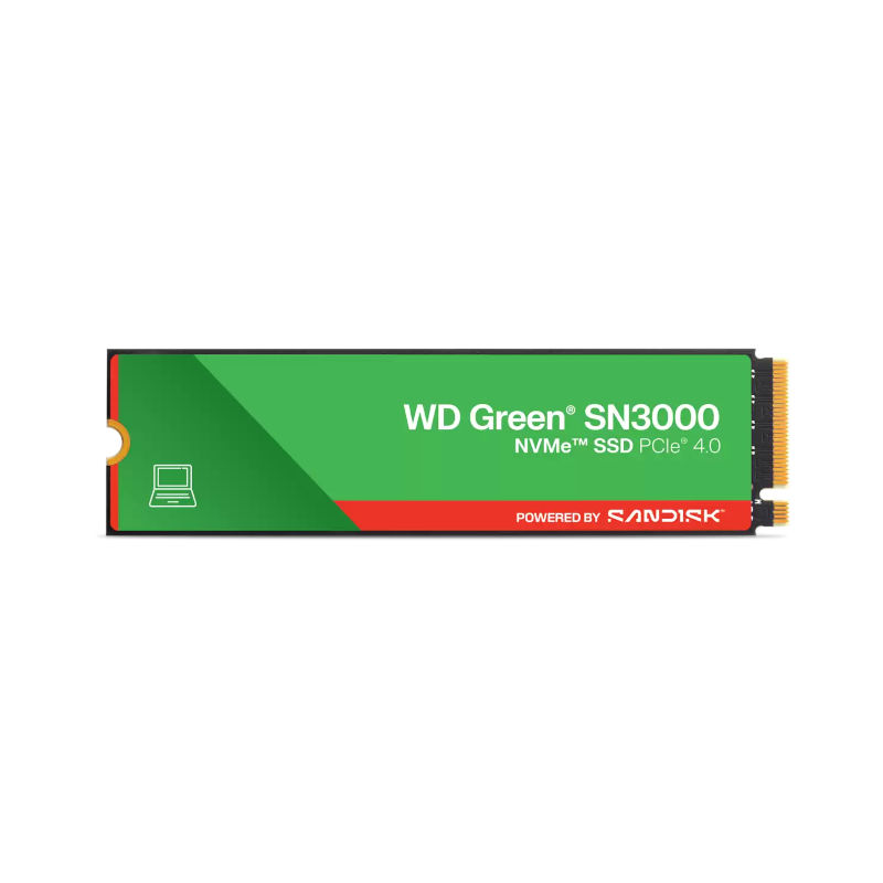 WD Green SN3000 1TB PCIe Gen4 NVMe M.2 SSD
