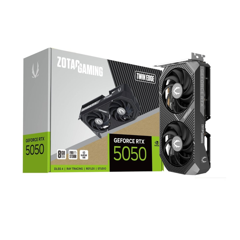 ZOTAC GAMING GeForce RTX 5050 Twin Edge 8GB GDDR6 Graphics Card