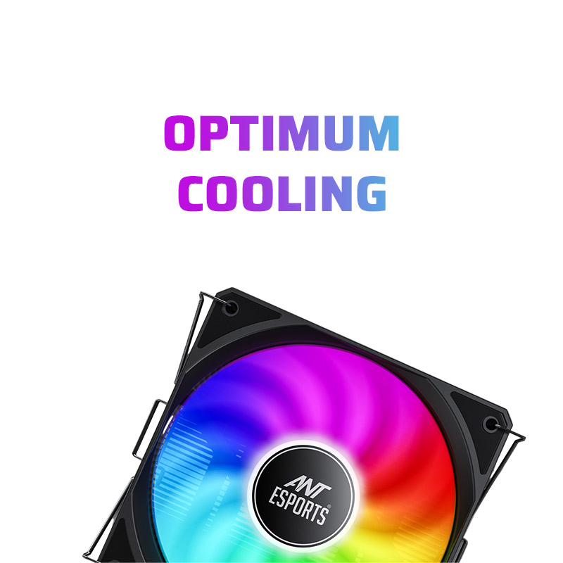 Ant Esports ICE-C612 Digital ARGB CPU Air Cooler